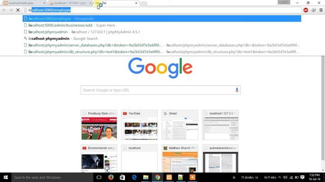 php and mysql Hello World смотреть онлайн