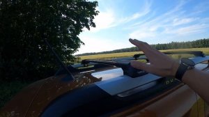 Багажник на крышу (Поперечины) на Новый Рено Дастер 2021 Turtle Air-1 установка мнение и обзор