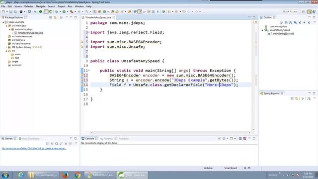 Simple Java JDeps Example смотреть онлайн