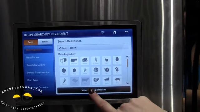 CES 2013: Samsung T9000 Refrigerator Hands-on смотреть онлайн