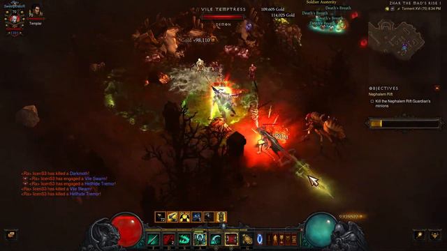 Diablo 3; Season 21; 8:21pm: Necromancer LoD(Poison), Paragon 1391. LoD work. смотреть онлайн