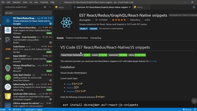 Top 15 VS Code Extensions 2020 | Write Professional & World Class Code смотреть онлайн