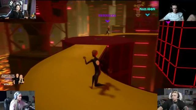 МОДЕСТАЛ ИГРАЮТ В BEN AND ED - BLOOD PARTY - Modestal, Follentass, Fasoollka, Vatarls смотреть онлайн