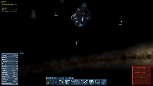 Space Engineers S Основа Серия 44 Слоу мо при 30 ФПС смотреть онлайн