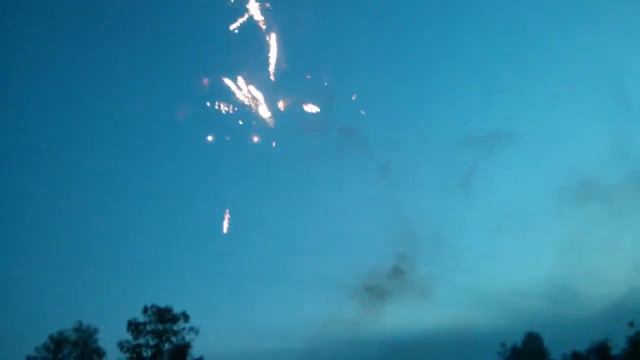 Фейерверк на день рождения. 240814 Чехов. смотреть онлайн