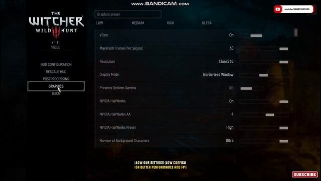 How to play Witcher 3 on Low-End PC + Laptop Optimization ?| Lag Fix & FPS Boost ✅ смотреть онлайн