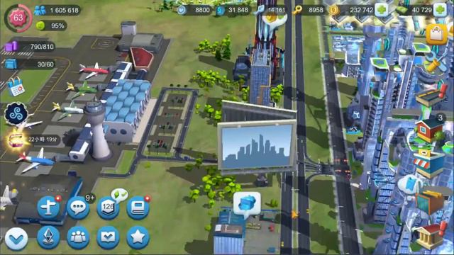 Simcity Buildit 2024 Lv 63, 4th place, 138k points, 4 tasks left. смотреть онлайн