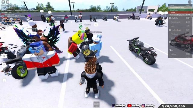 BIKE SHOW!! + Bike Rideout | Roblox Southwest Florida смотреть онлайн