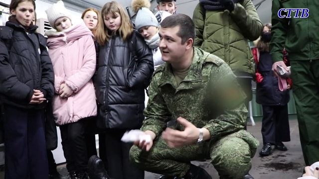 День открытых дверей в воинской части Советска. смотреть онлайн