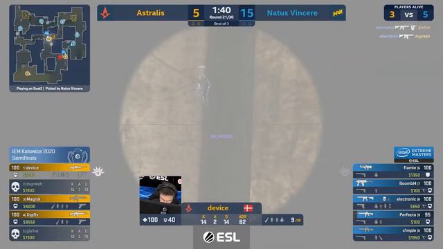 CS:GO | NaVi vs Astralis | IEM Katowice 2020 | #s1mple #electronic #device #xyp9x #magisk• #DemonFa смотреть онлайн