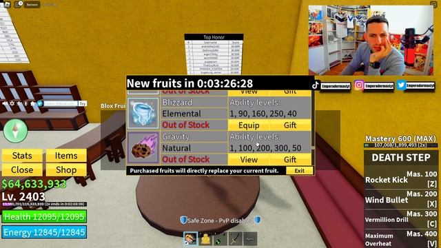 NEW CODE RESET STATS EN BLOX FRUITS CODES ROBLOX смотреть онлайн