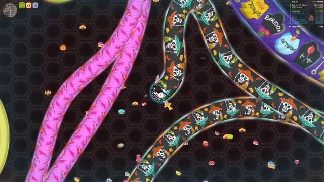 Worms attack on wormate.io | Play Time - Wormate.io смотреть онлайн
