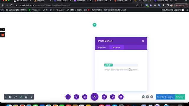 Como importar un JSON a divi - Wordpress - Hotmart - Página Web смотреть онлайн