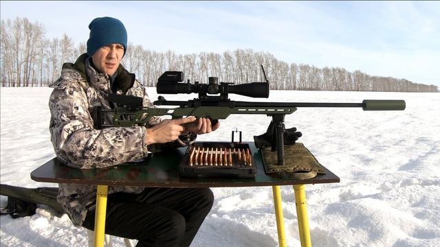 Пристрелка оптического прицела в два патрона смотреть онлайн