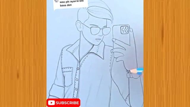 how to draw a boy | pencil drawing смотреть онлайн