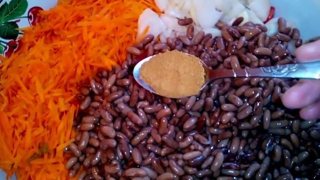 Салат с фасолью на зиму. Очень вкусная заготовка смотреть онлайн