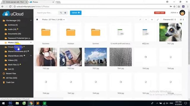 Source Code Website Quản lý file bằng PHP Cloud File Hosting Script смотреть онлайн
