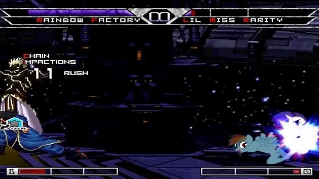 KOF MUGEN Rainbow Factory VS Lil Miss Rarity смотреть онлайн