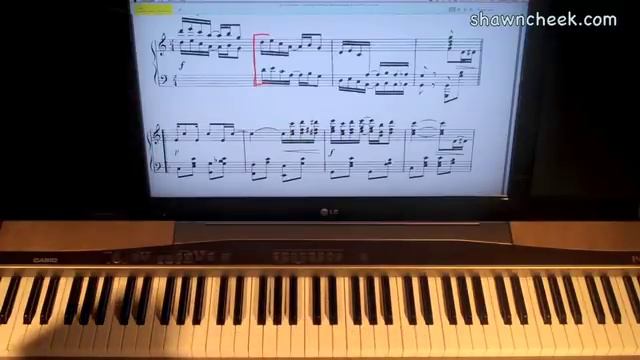 The Entertainer Scott Joplin Piano Sight Reading Lesson Tutorial For shawncheek.com смотреть онлайн