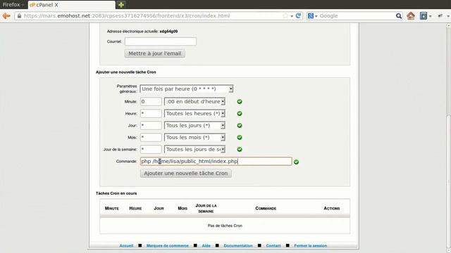 Configurer Une Tache Automatisee (Tache Cron) смотреть онлайн