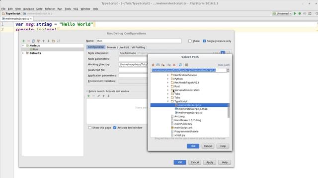 TypeScript Tutorial Deutsch #2 - Die IDE смотреть онлайн