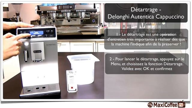Delonghi ETAM 29.660.SB Autentica Cappuccino | Les Tutos MaxiCoffee