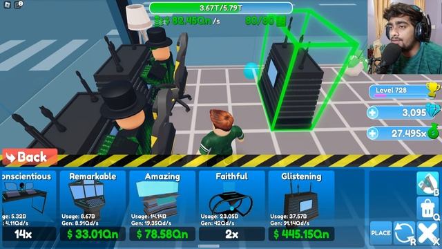 *NEW* COMPUTERS AND SERVERS In Hacker Tycoon Roblox! смотреть онлайн