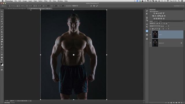 PHOTOSHOP TUTORIAL: Body Resizing (Super Fast) смотреть онлайн