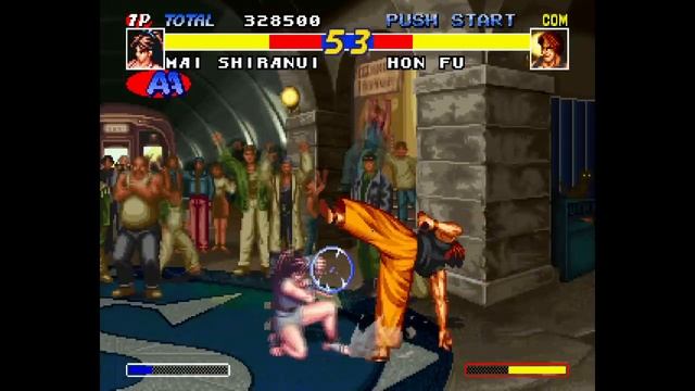 FATAL FURY BATTLE ARCHIVES Vol. 2 (PS4) | RBFF Mai Shiranui Playthrough p.1 смотреть онлайн