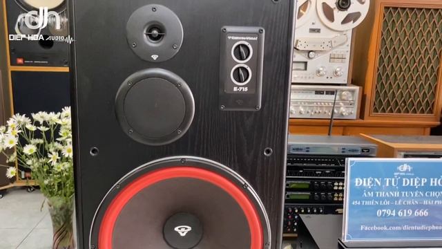? TEST LOA CERWIN VEGA E-715 HÀNG MỸ BAS 40 KHỦNG GỬI KHÁCH (30/12/2020) смотреть онлайн