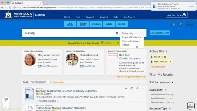 Digital Literacy Series: CatSearch Basics смотреть онлайн