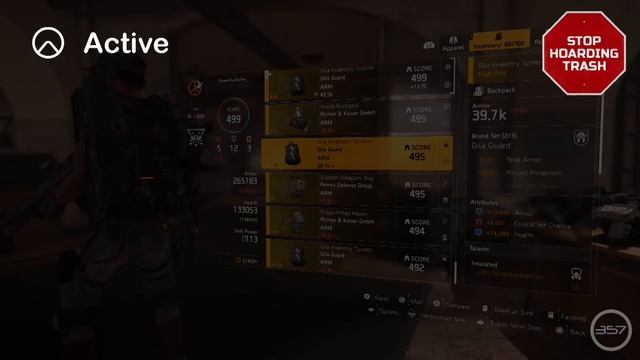Stop Hoarding Trash Weapons - Inventory Management Guide - The Division 2 смотреть онлайн