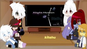 Undertale react to underverse||Реакция андертейл на андервёрс