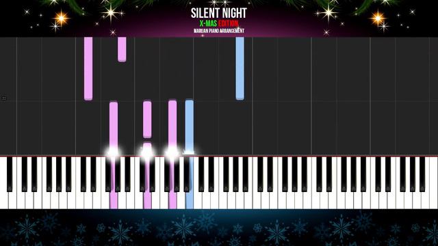 How To Play: Silent Night | Piano Tutorial смотреть онлайн