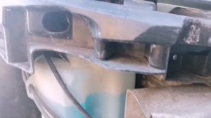 Рено Сценик 2 замена ПТФ (со снятием бампера)