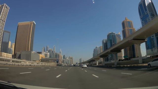 4K Dubai - Drive from Palm to JLT & Marina/ 4K Dubai - Viaje de Palm a JLT y Marina смотреть онлайн