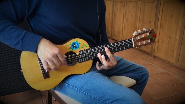 『Nube Negra』(Bleach) meet my son's guitar bought 25€ on AliExpress【flamenco guitar cover】 смотреть онлайн