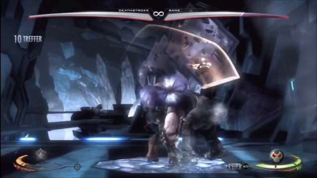 Injustice: Deathstroke highest possible combos(98%) (last deathstroke video) смотреть онлайн