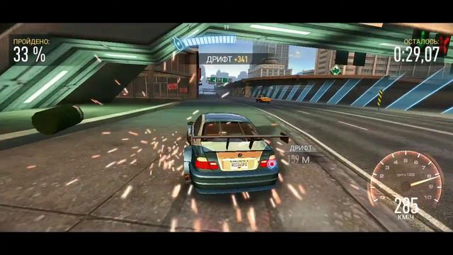 Прохождение события на BMW M3 GTR в NFS NL (6.9) смотреть онлайн
