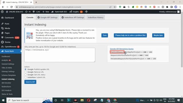 How to submit url in google search console using api 2022 || Setup Google indexing api key 2022 смотреть онлайн