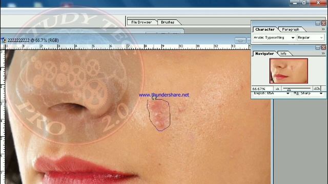 How to Remove Pimples || Photoshop ||Ep-8 смотреть онлайн