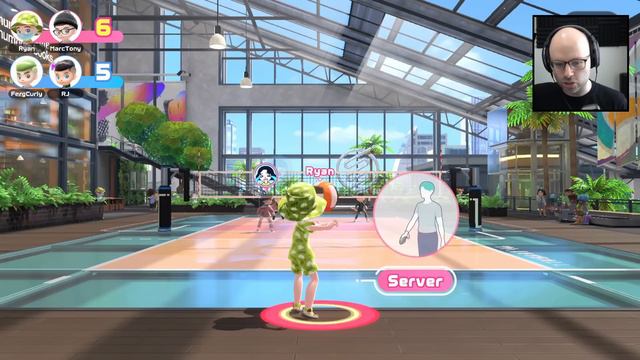 Do I have the best serve in Switch Sports? (Nintendo Switch Sports) смотреть онлайн