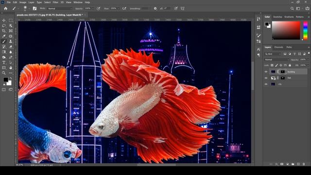 Urban Ocean / Creative Photo Editing with Adobe Photoshop 2020 смотреть онлайн