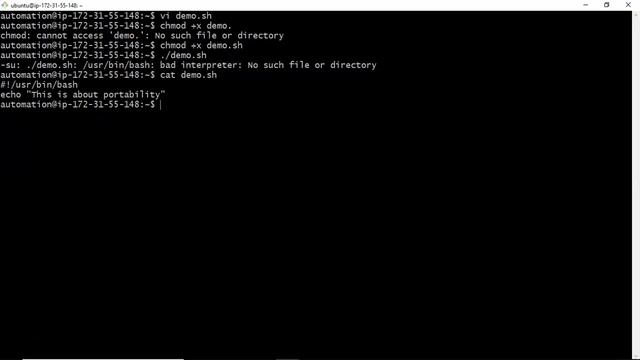 Bash Shell Scripting | what is #!/usr/bin/env bash ? | Video-10 смотреть онлайн