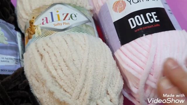 Из чего вяжут амигуруми и велюровые игрушки? ТУРЕЦКАЯ ПРЯЖА