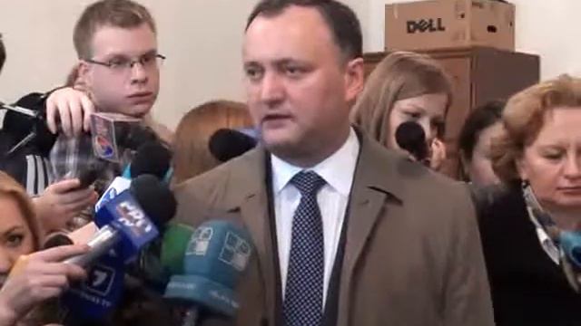 Игорь Додон - подача документов [18.04.2011] смотреть онлайн