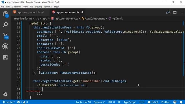 Angular Forms Tutorial - 25 - Conditional Validation смотреть онлайн