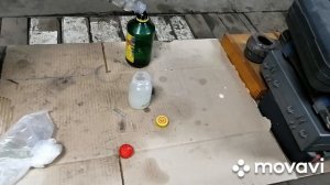 Обзор дым пушки, разбавляем бипин с керосином 1х25 и обрабатываем пчел