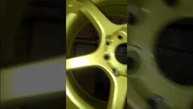 Покраска дисков полимерной краской смотреть онлайн