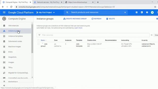 Google Cloud - Rolling update & canary on Instance Group смотреть онлайн